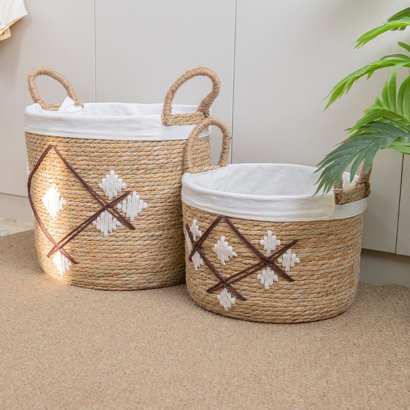 Storage Basket with Decorative Pattern | High & Bury
