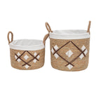 Storage Basket with Decorative Pattern | High & Bury