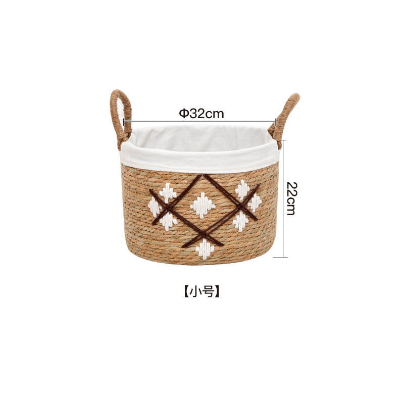 Storage Basket with Decorative Pattern | High & Bury