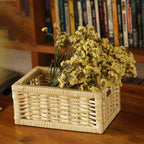 Storage Basket with Decorative Strawberry Fabric | High & Bury