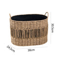 Storage Basket with Elegant Fringe Design | High & Bury