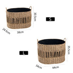 Storage Basket with Elegant Fringe Design | High & Bury