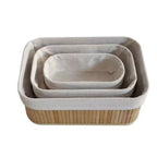 Storage Basket with Fabric Cover | High & Bury