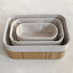 Storage Basket with Fabric Cover | High & Bury