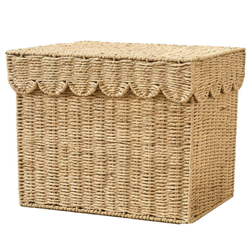 Storage Basket with Lid | High & Bury