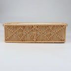 Storage Basket with Macrame Pattern | High & Bury