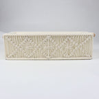 Storage Basket with Macrame Pattern | High & Bury