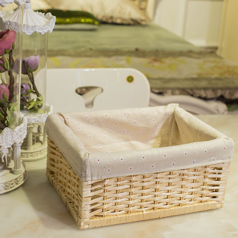 Storage Basket with Removable Fabric Cover | High & Bury