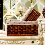 Storage Basket with Removable Fabric Cover | High & Bury
