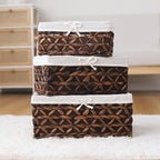 Storage Basket with Removable Fabric Insert | High & Bury