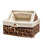 Storage Basket with Removable Fabric Insert | High & Bury