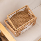 Storage Basket with Stylish Woven Design | High & Bury