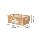 Storage Basket with Stylish Woven Design | High & Bury