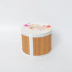 Storage Basket with Zipper and Floral Design | High & Bury