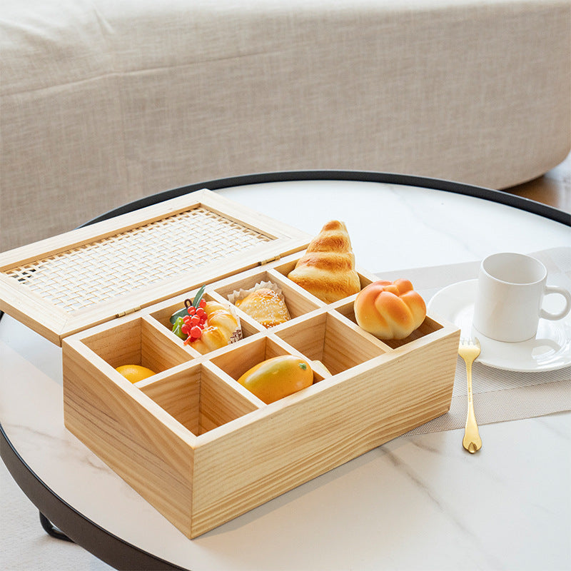 Storage Basket Wood Handcrafted | High & Bury