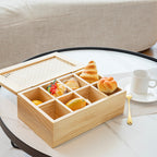 Storage Basket Wood Handcrafted | High & Bury
