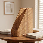 Storage Basket Woven Natural Fiber Soft Textile Solution | High & Bury