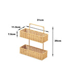 Storage Basket Yellow Floral | High & Bury