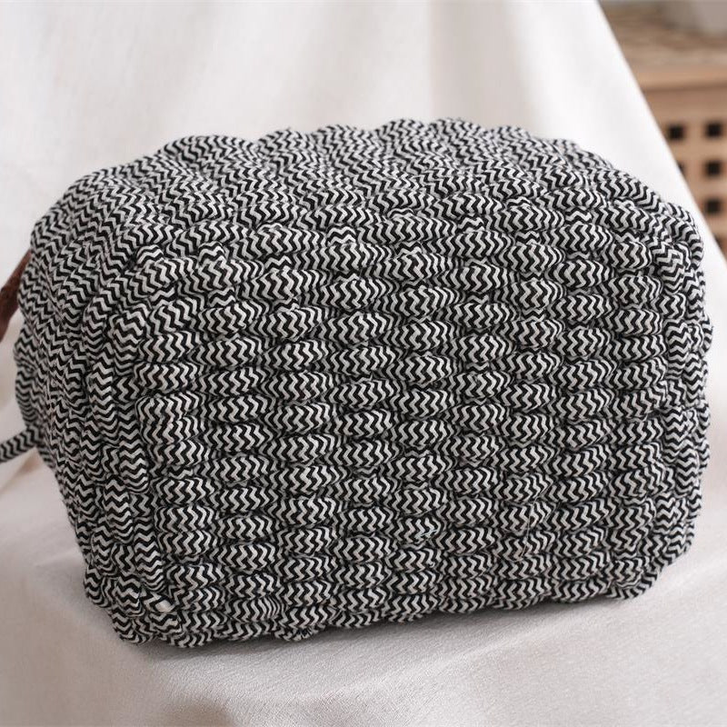 Storage Baskets Black White | High & Bury