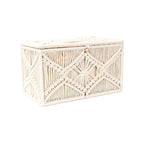 Storage Box Cotton Macrame | High & Bury