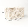 Storage Box Cotton Macrame | High & Bury
