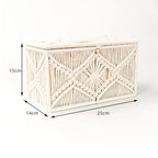 Storage Box Cotton Macrame | High & Bury
