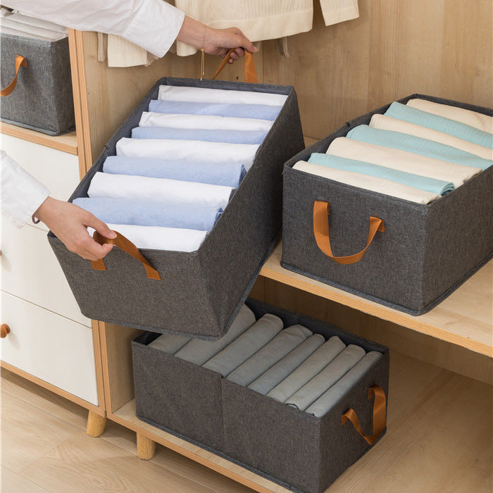 Storage Box Soft Textile Stackable | High & Bury