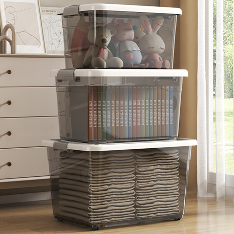 Storage Box Transparent White | High & Bury