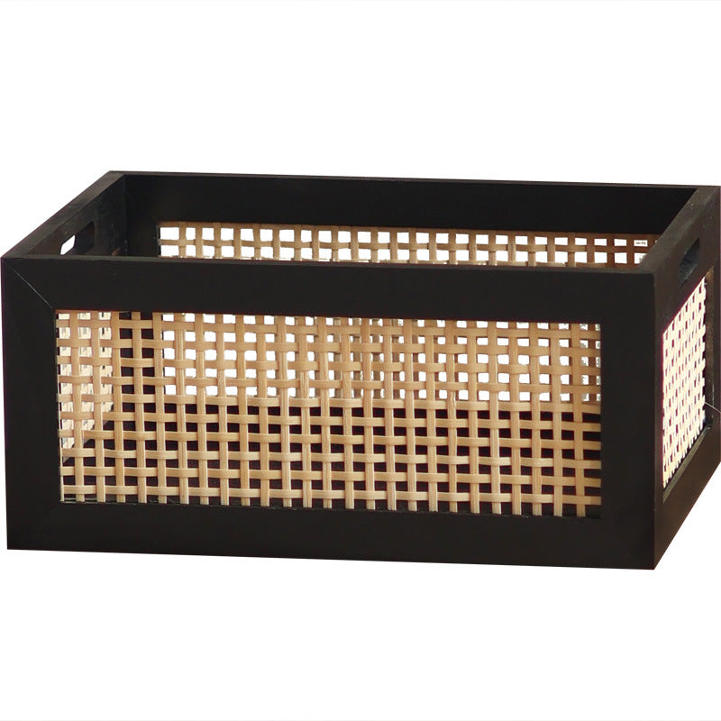 Storage Box Woven Natural Fiber Soft Textile | High & Bury