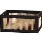 Storage Box Woven Natural Fiber Soft Textile | High & Bury