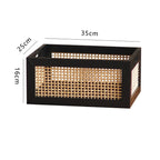 Storage Box Woven Natural Fiber Soft Textile | High & Bury
