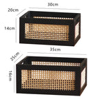 Storage Box Woven Natural Fiber Soft Textile | High & Bury
