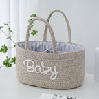 Storage Box Yellow Light Grey | High & Bury