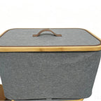 Storage Boxes with Elegant Bamboo Accents | High & Bury
