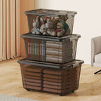 Storage Container Molded Plastic Stackable | High & Bury