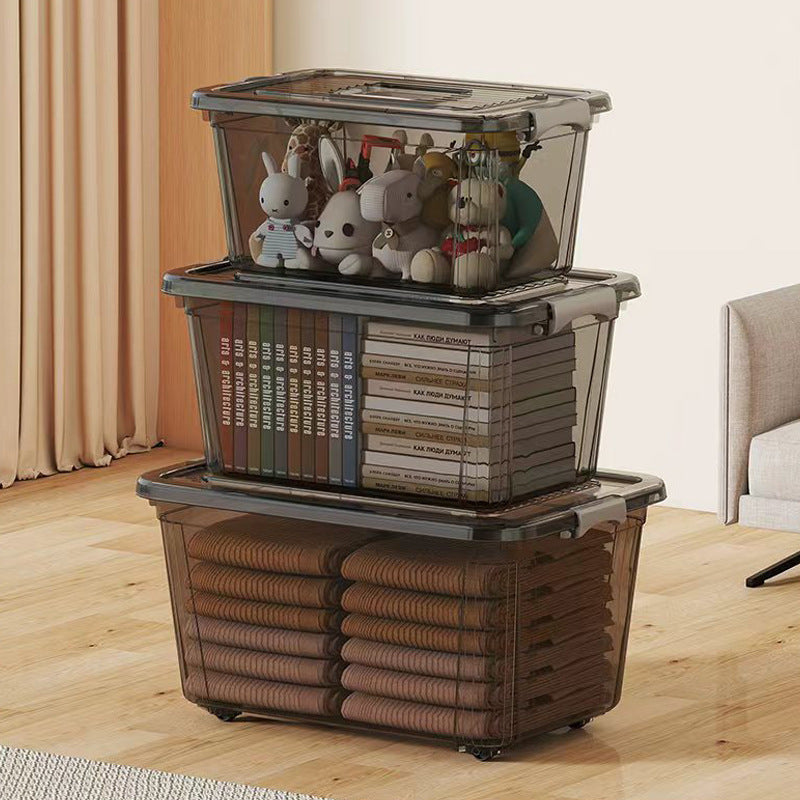 Storage Container Molded Plastic Stackable | High & Bury