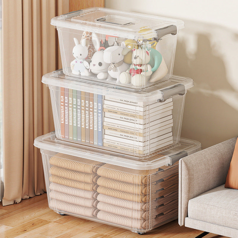 Storage Container Molded Plastic Stackable | High & Bury