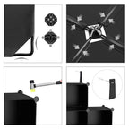 Storage Organizer Black 4 Layers | High & Bury