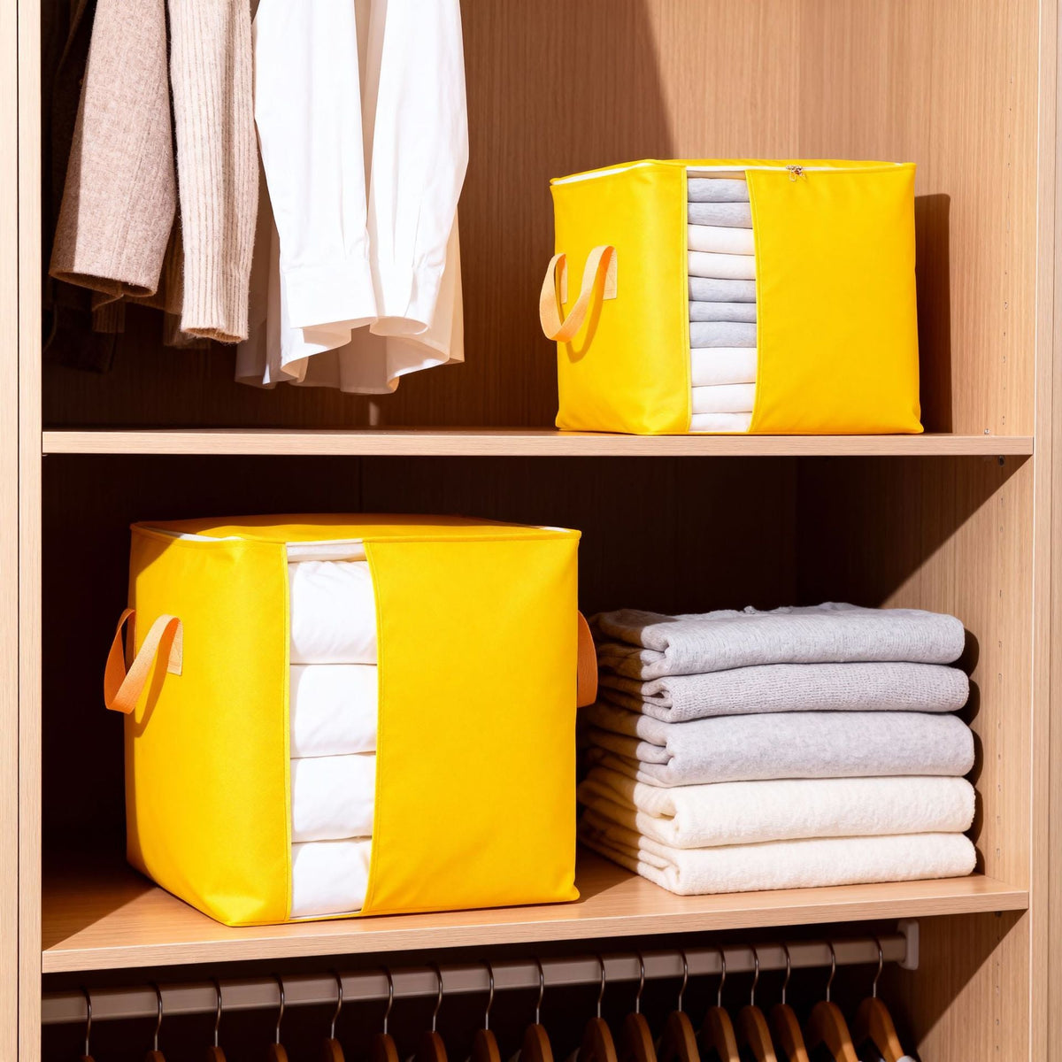 Storage Organizer Yellow Orange | High & Bury