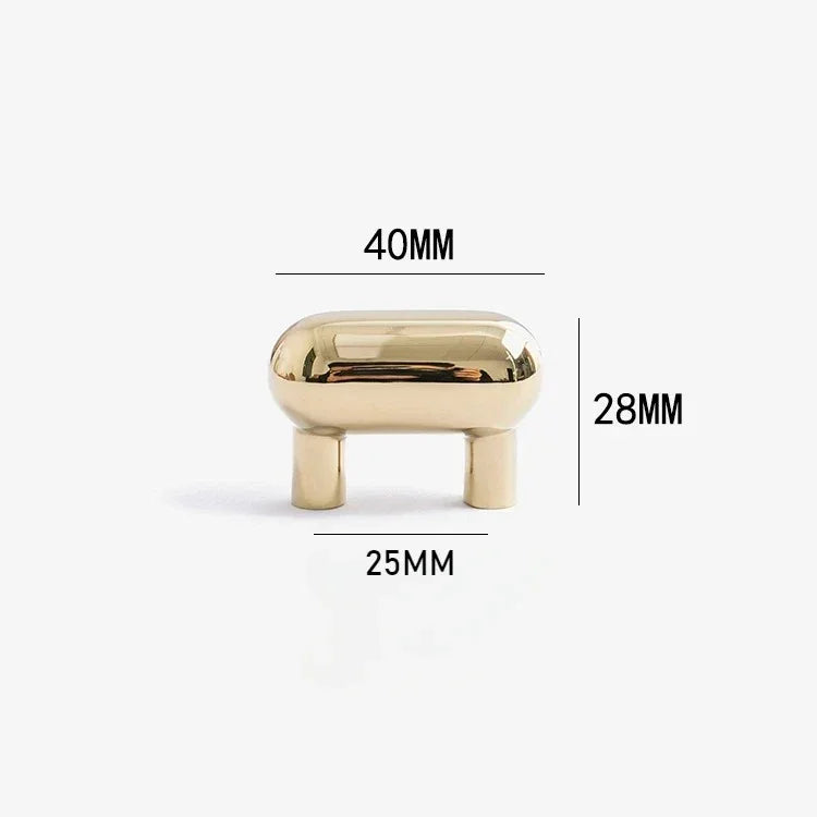 Stormthorpe Brass Cabinet Knob