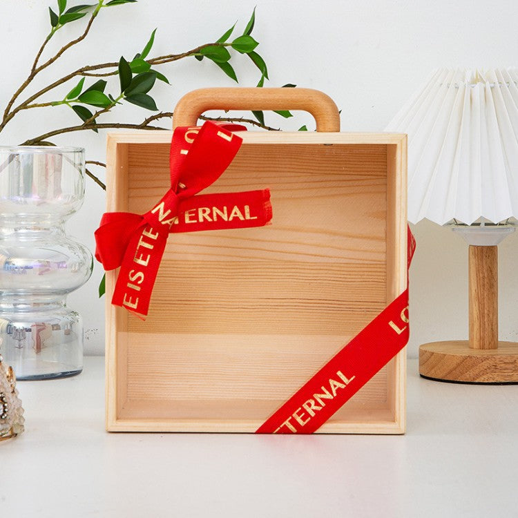 Stylish and Practical Wooden Storage Box | High & Bury