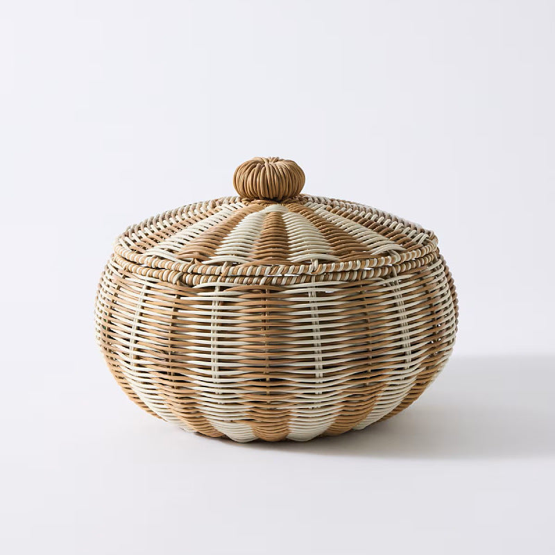 Stylish Basket with Lid | High & Bury