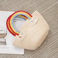 Stylish Carrying Basket with Colorful Handles | High & Bury