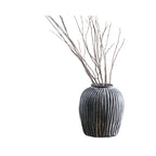 Stylish Ceramic Vase Black | High & Bury