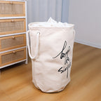Stylish Decorative Storage Basket Soft Textile Foldable | High & Bury