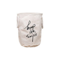 Stylish Decorative Storage Basket Soft Textile Foldable | High & Bury