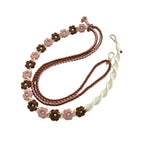 Stylish Floral Embroidered Dog Leash | High & Bury
