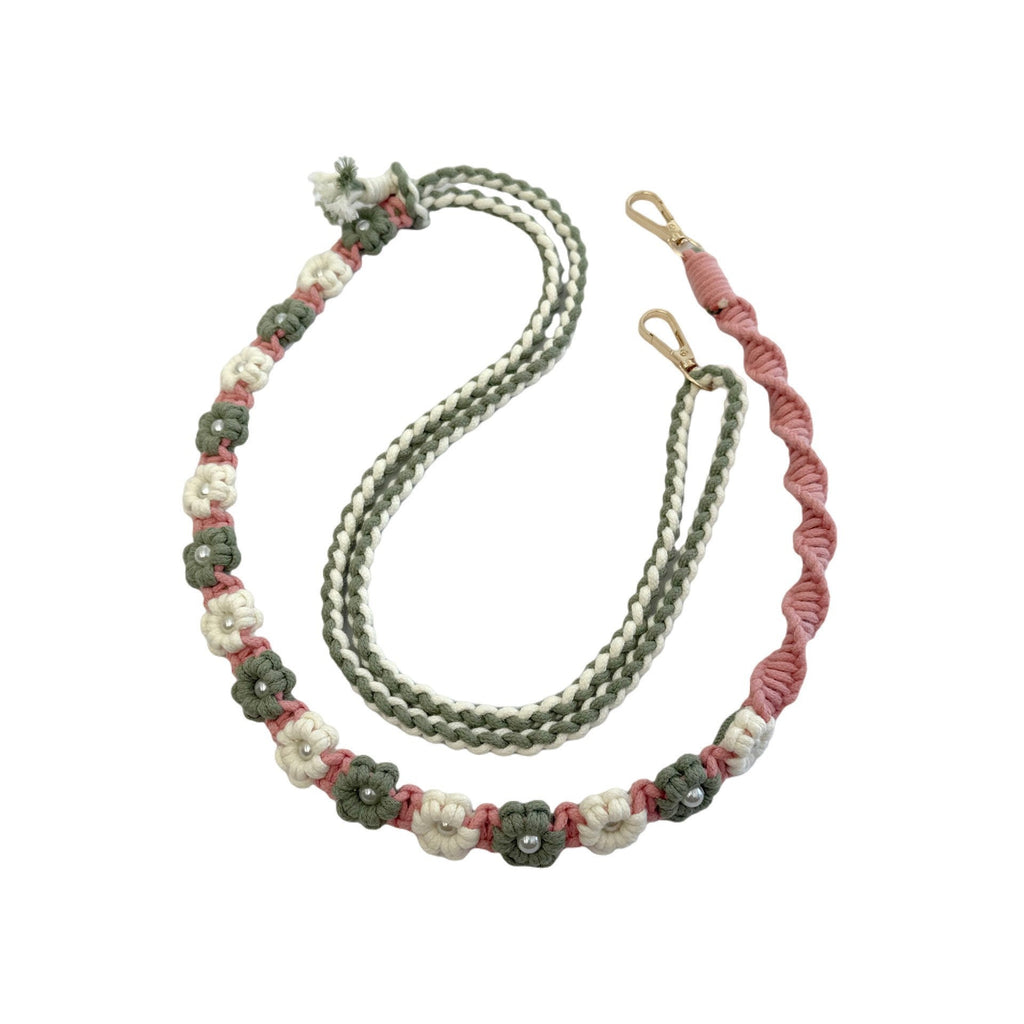 Stylish Floral Embroidered Dog Leash | High & Bury