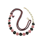Stylish Floral Embroidered Dog Leash | High & Bury
