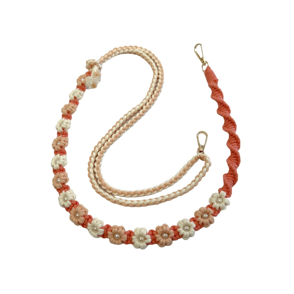 Stylish Floral Embroidered Dog Leash | High & Bury